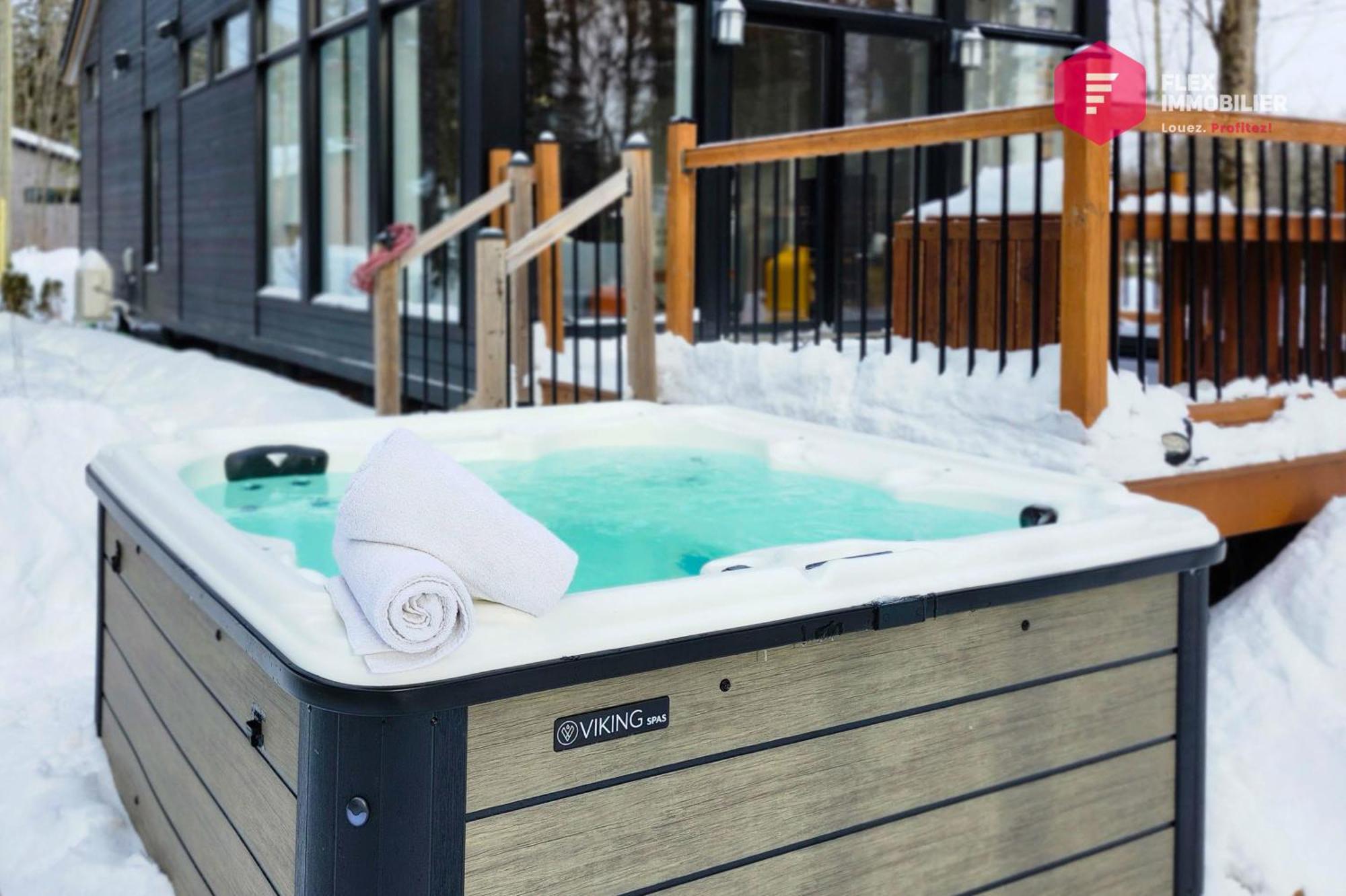 The Marco-Polo Of Portneuf - Open On Nature - Private Spa Pool Sauna Pont-Rouge Luaran gambar